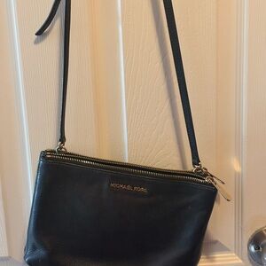 MICHAEL KORS Black Double Zip Handbag